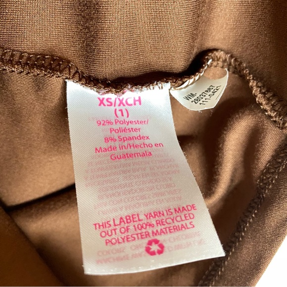 No Boundaries Juniors Tank Top Sz XS Brown Fitted Scoop Neck Basic Layering - Picture 4 of 7